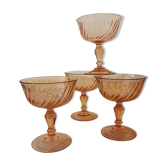 Vintage champagne glasses Rosaline