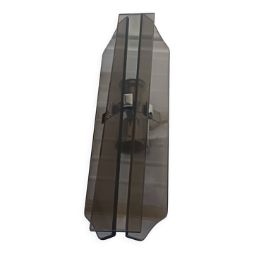 Applique murale VECA / Fontana Arte – Italie – années 70 – verre fumé –