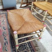 Radassier bench and its footrest - Provençal