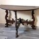 Console en châtaignier, Toscane XVIIe siècle