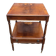 English Nightstand in Varnished Mahogany with One Drawer