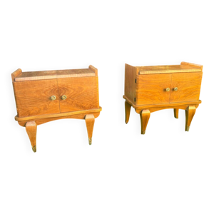 Paire de chevets art