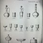 Compotier baccarat engraving nets