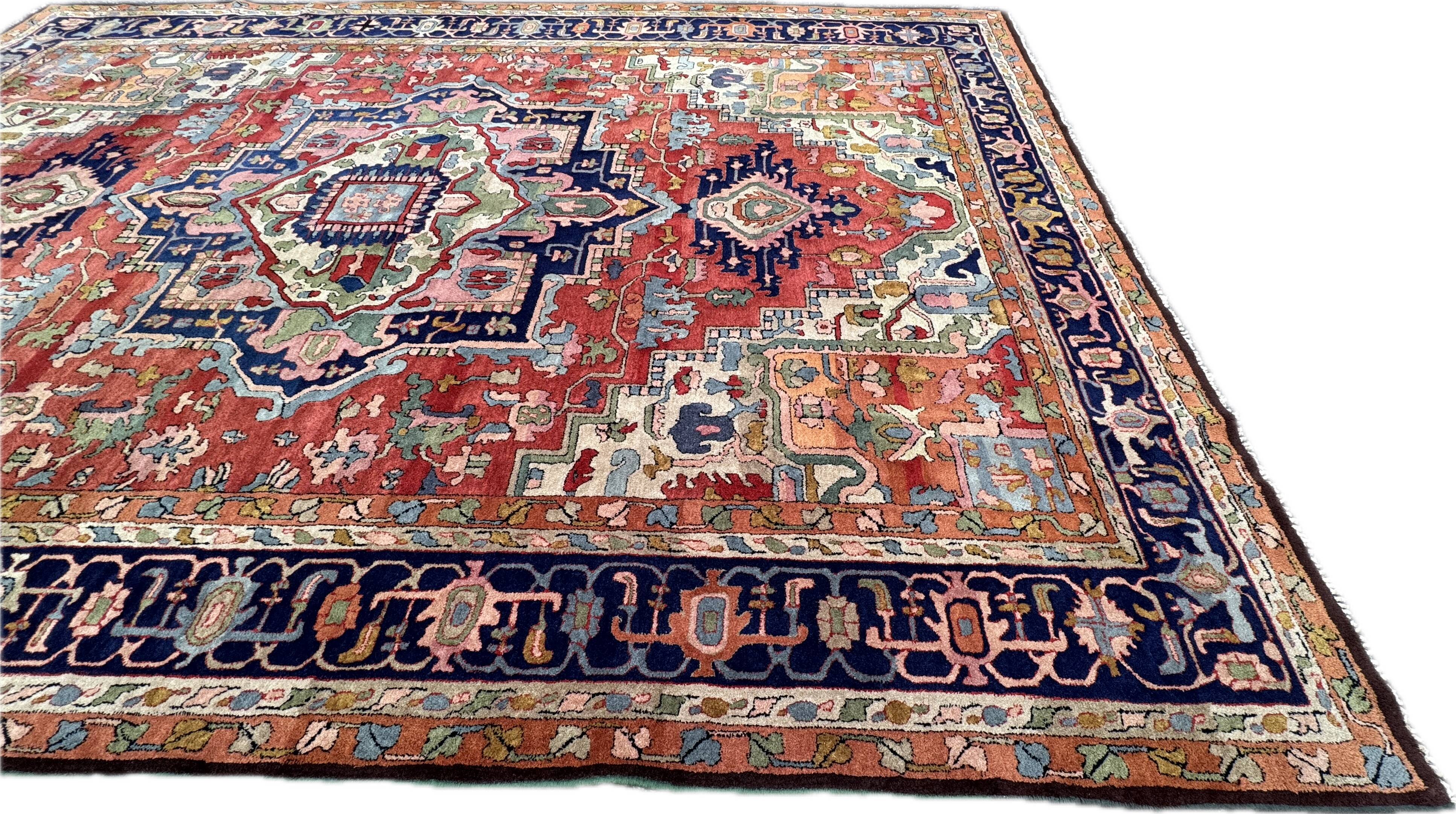 French Janus Lily Point Rug