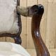 Regency period armchair in 18th century walnut to be reupholstered