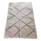 Moroccan diamond wool rug 140x100