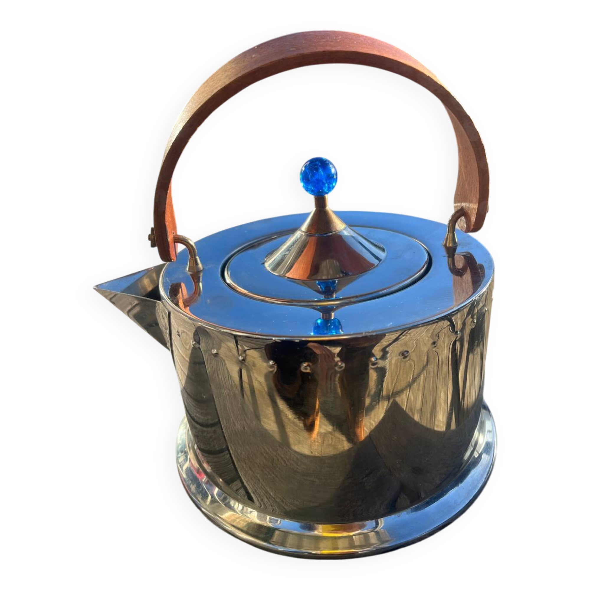 Teapot kettle brass by C. Jorgensen for Bodum.