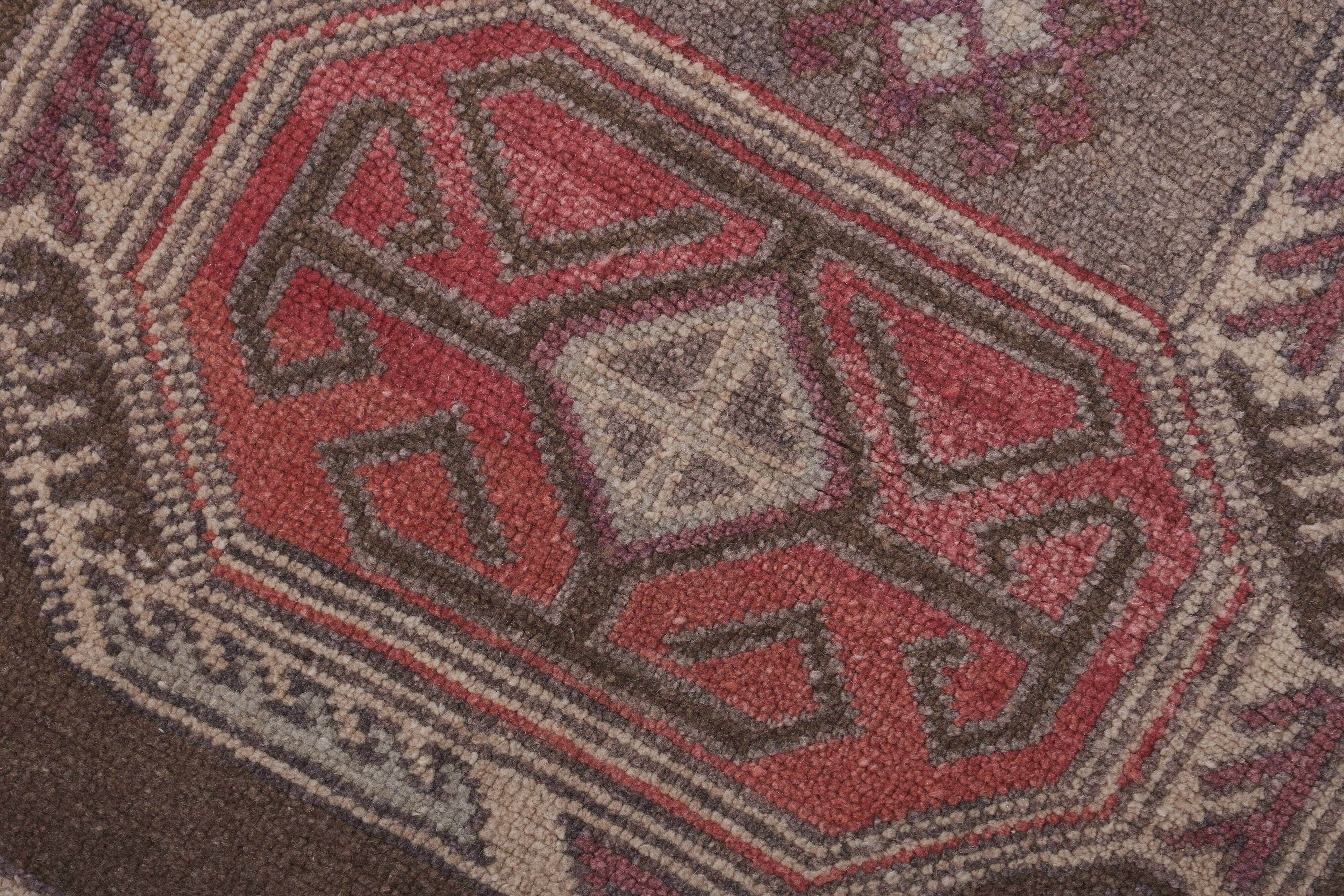 Vintage Turkish Oushak Rug Handwoven 91x160 cm