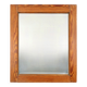 French Mirror with Warm Pine Wood Frame, 1900s