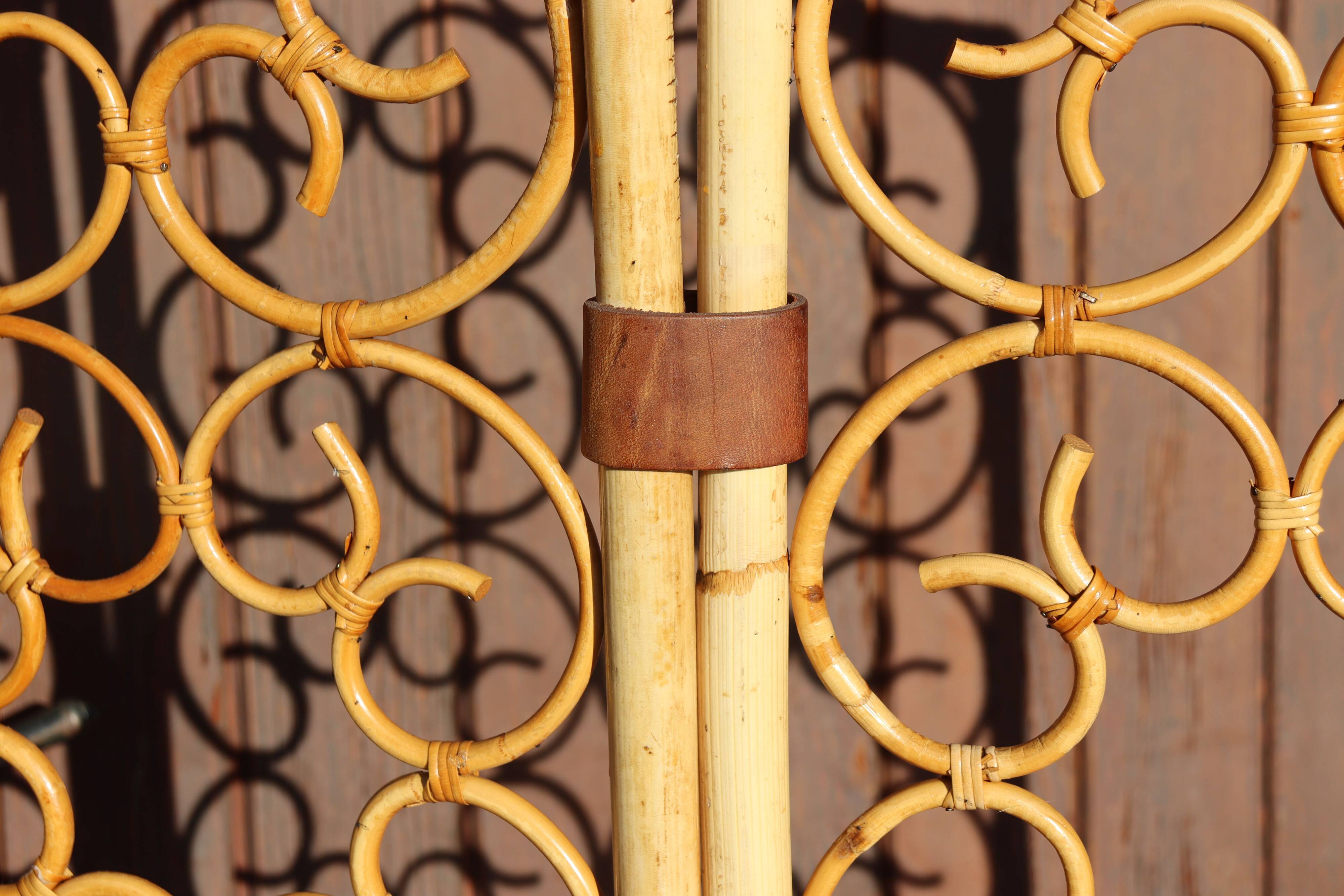 Italian rattan screen