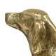 Vintage Pair of Brass Bookends for Irish Setter Dogs
