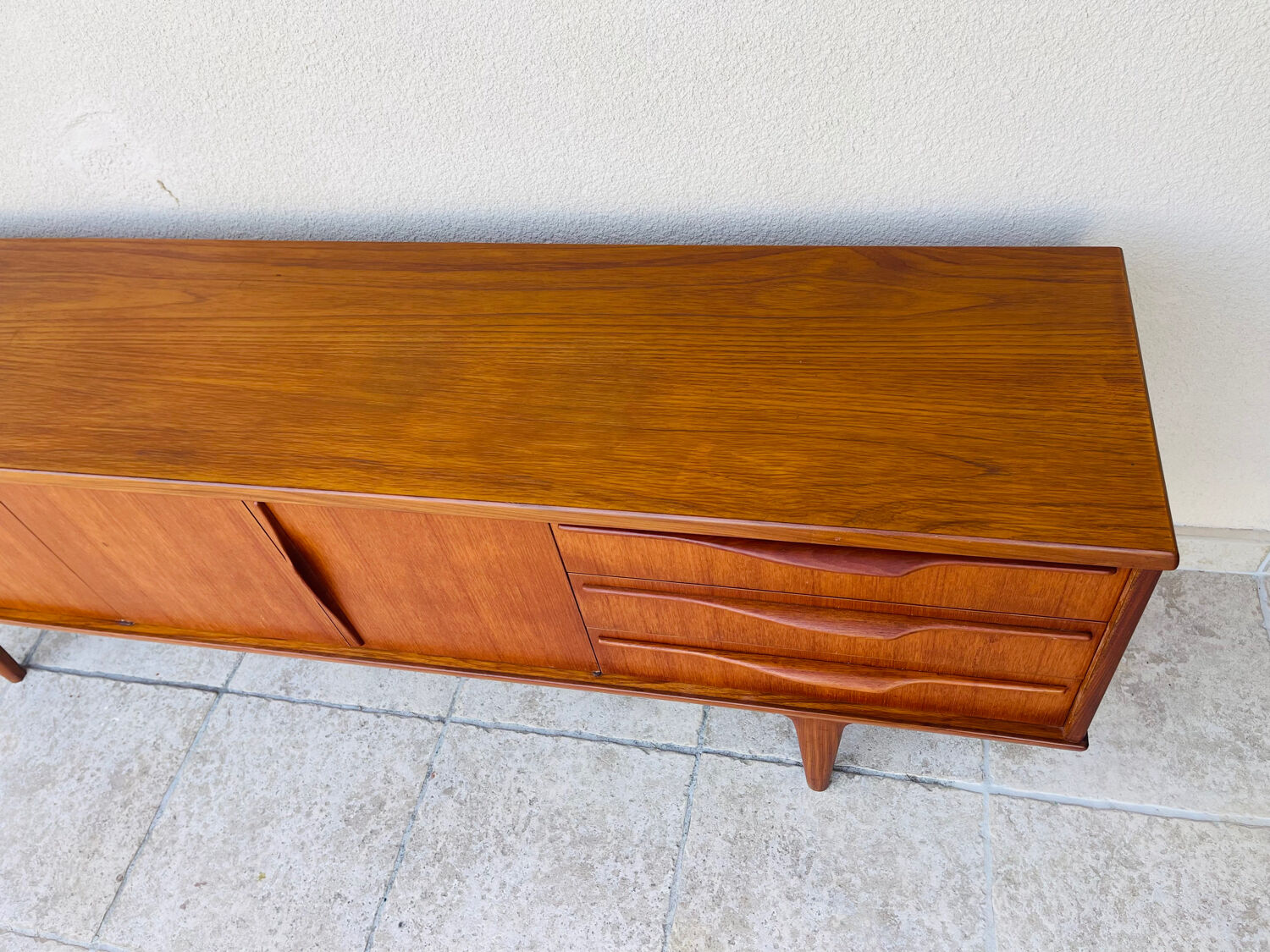 Scandinavian teak sideboard