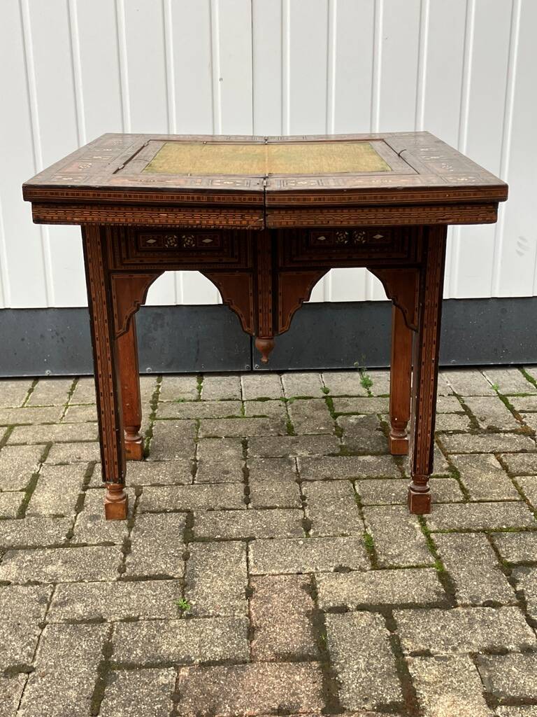 Marked game table, late 19th century to early 20th century, Syria.