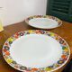 Two large round Bavaria porcelain dishes