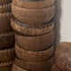 Set of 13 coconut bowls