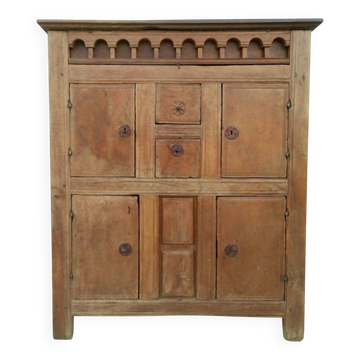 Buffet meuble de métier époque Louis XIV en chêne