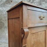 Antique cabinet oak 19th century sideboard