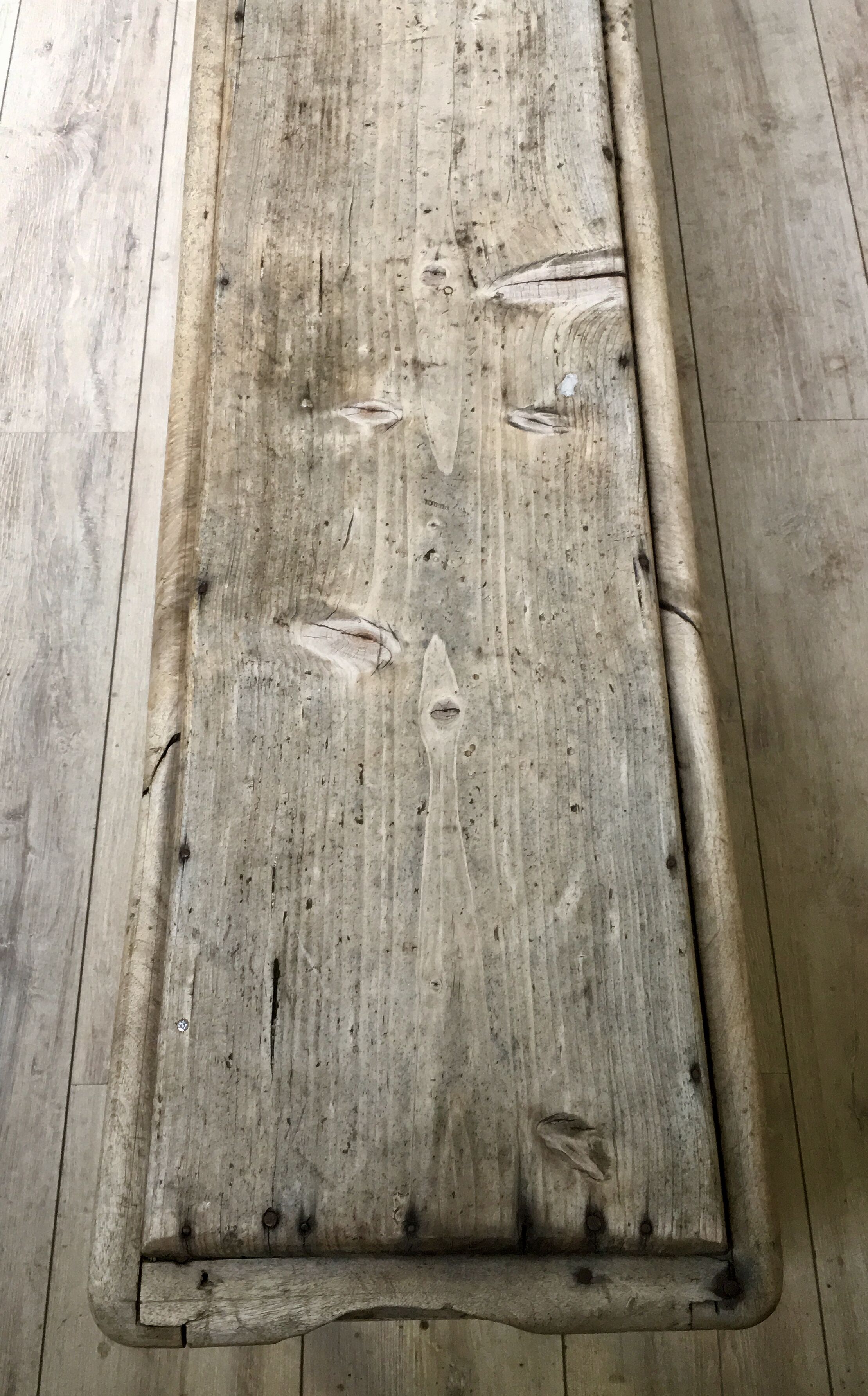 Former oak bench, 1900