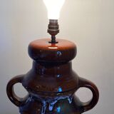 Fat lava type ceramic floor lamp
