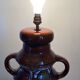Fat lava type ceramic floor lamp