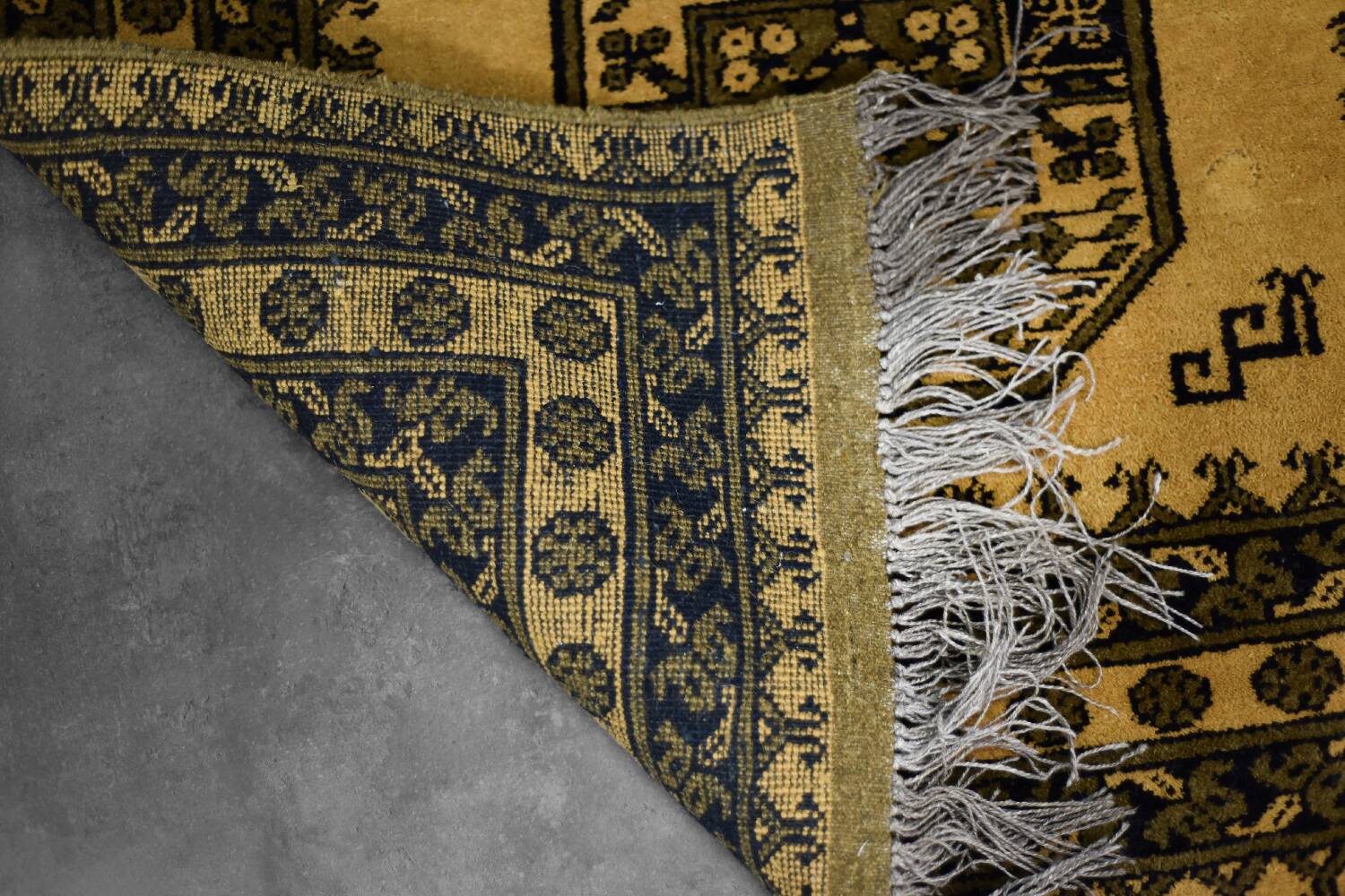 Handwoven Afghan Ersari oriental rug, 1930