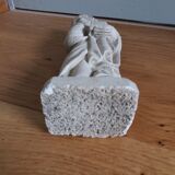 Mineral religious statuette