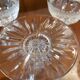 6 crystal glasses of Saint Louis model Trianon h 14 cm