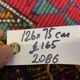 Small Vintage Turkish Kilim Rug 126x75 cm Wool Kelim