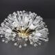Brass Starburst chandelier by Emil Stejnar, Austria, 1960s