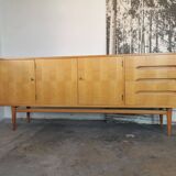 Sideboard in blond wood, 1970