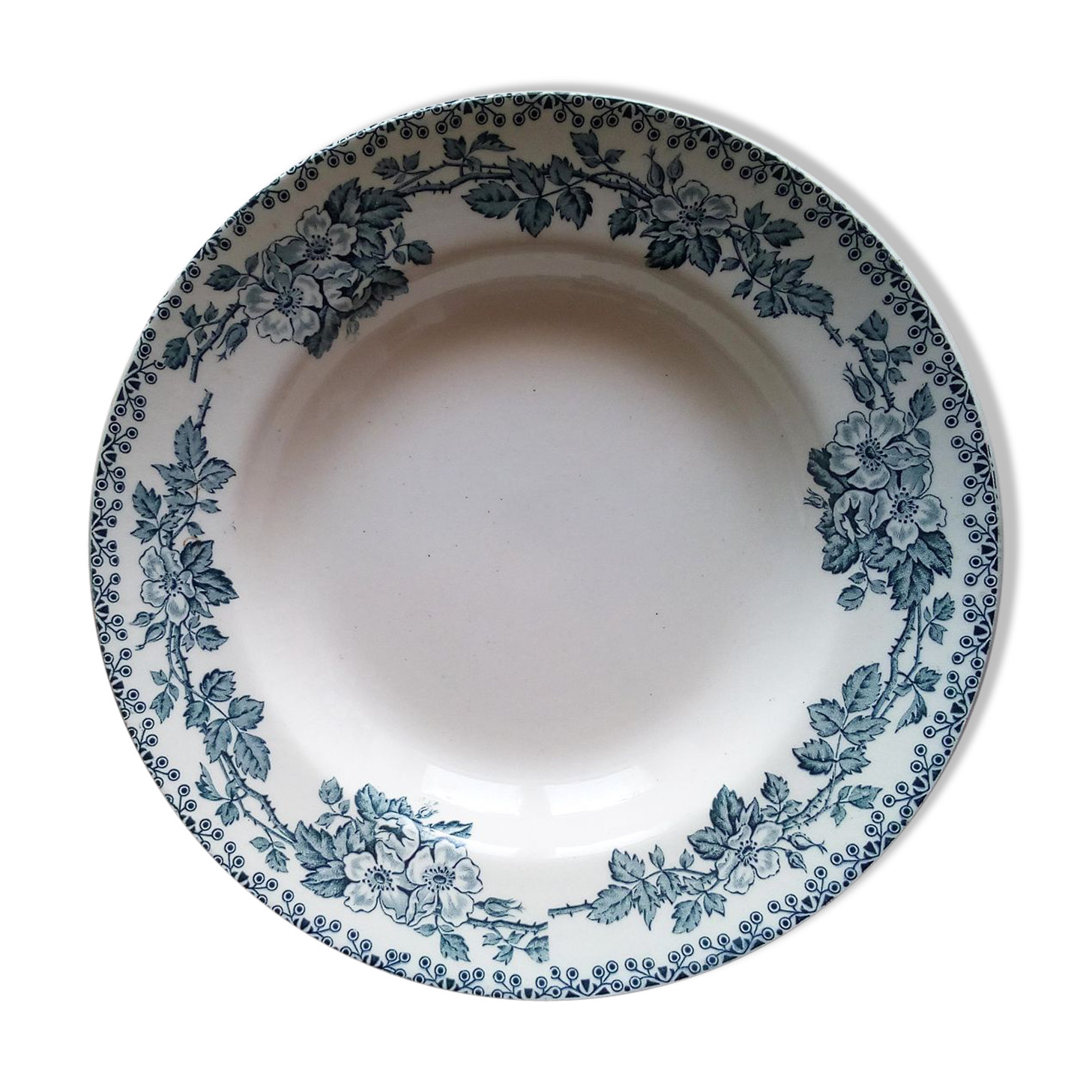 Assiette creuse St Amand - Guadeloupe