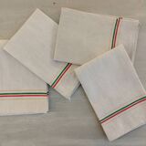 Old Métis Cotton Linen Tea Towels Made in France