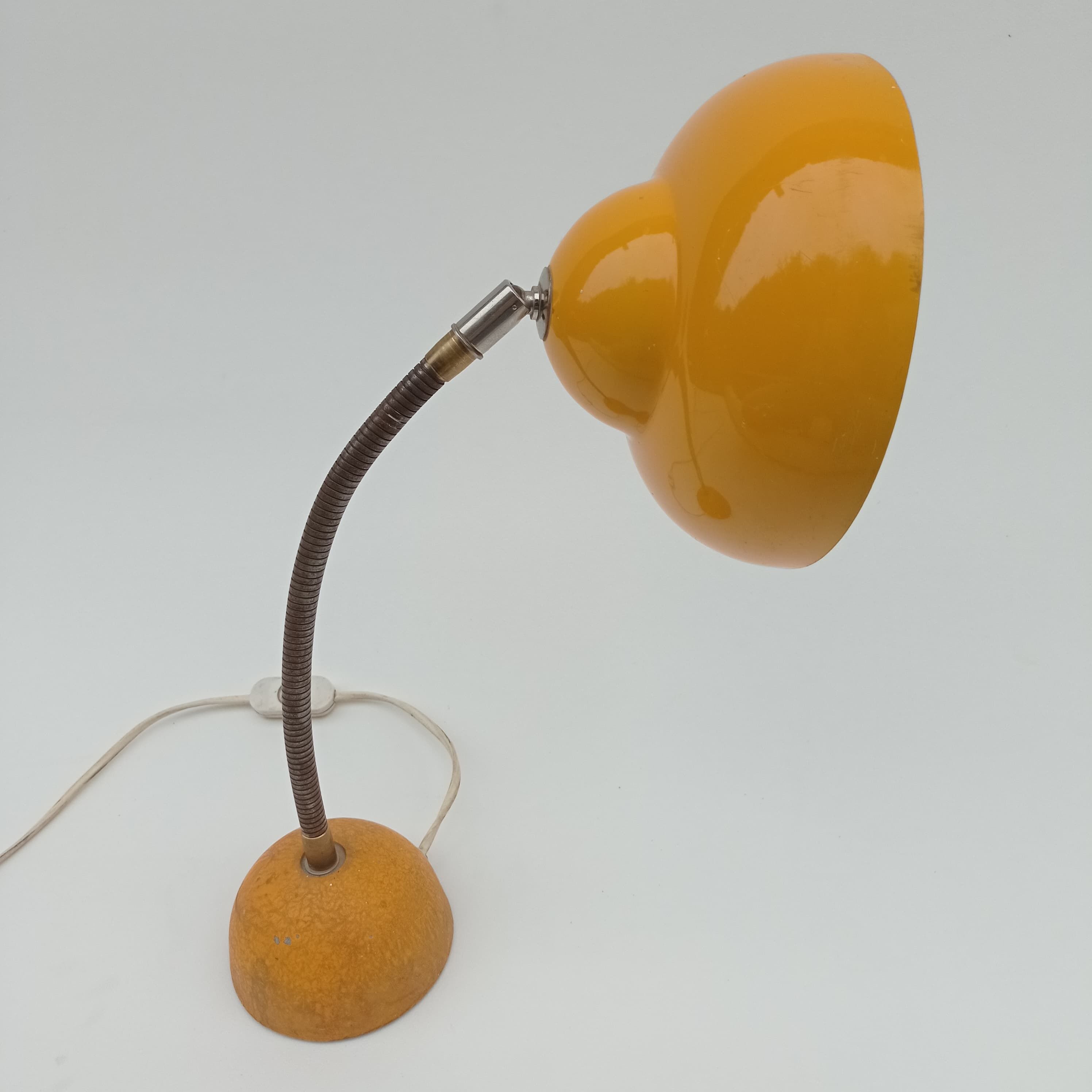 Lemon desk lamp from the 1960s