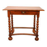 Petite Table à écrire/ Table d'appoint En Noyer-17° Siècle