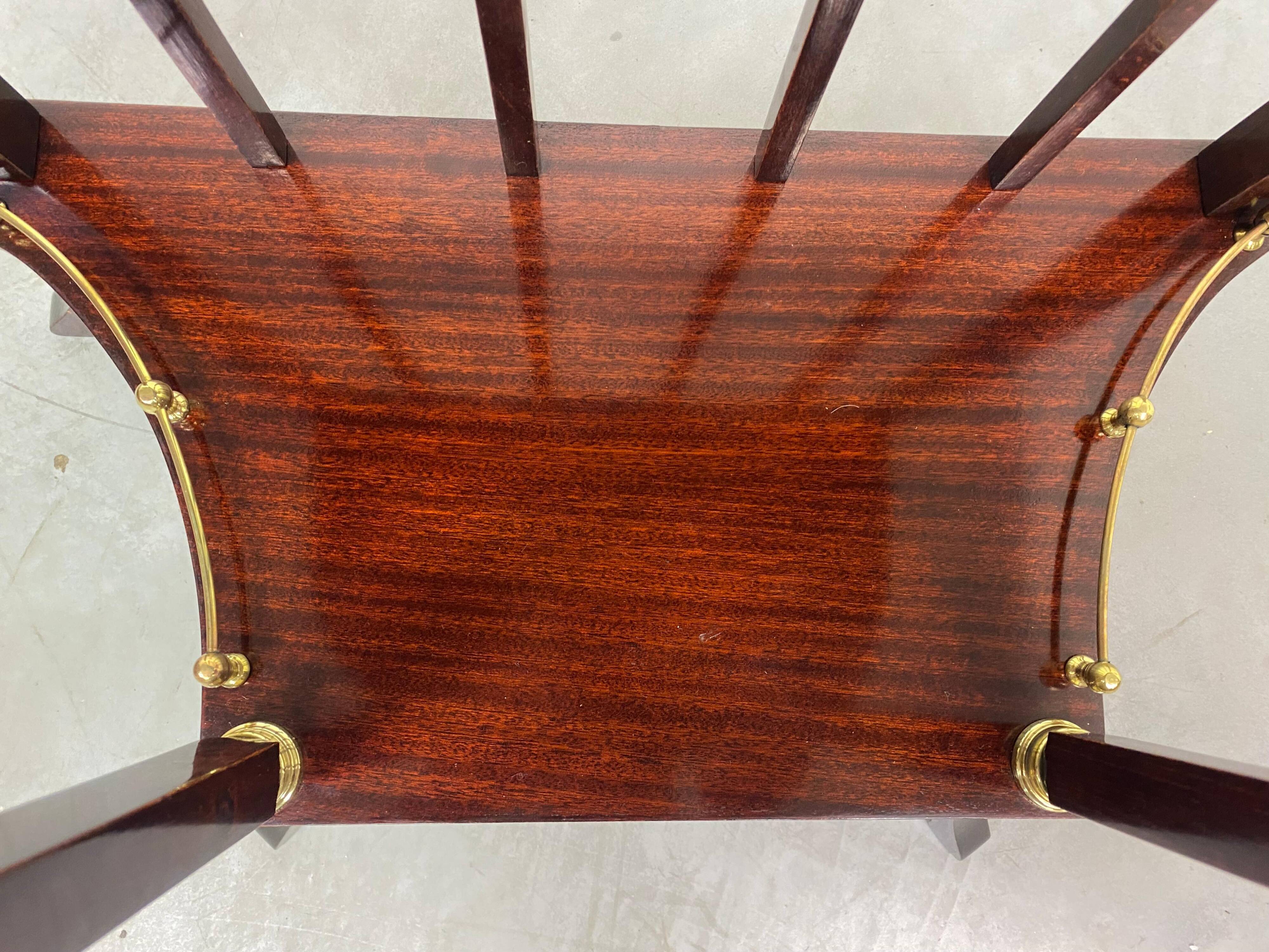 Extremely rare Secessionist console table for 8 candles.