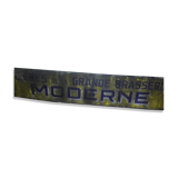 The large modern brewery beer sign