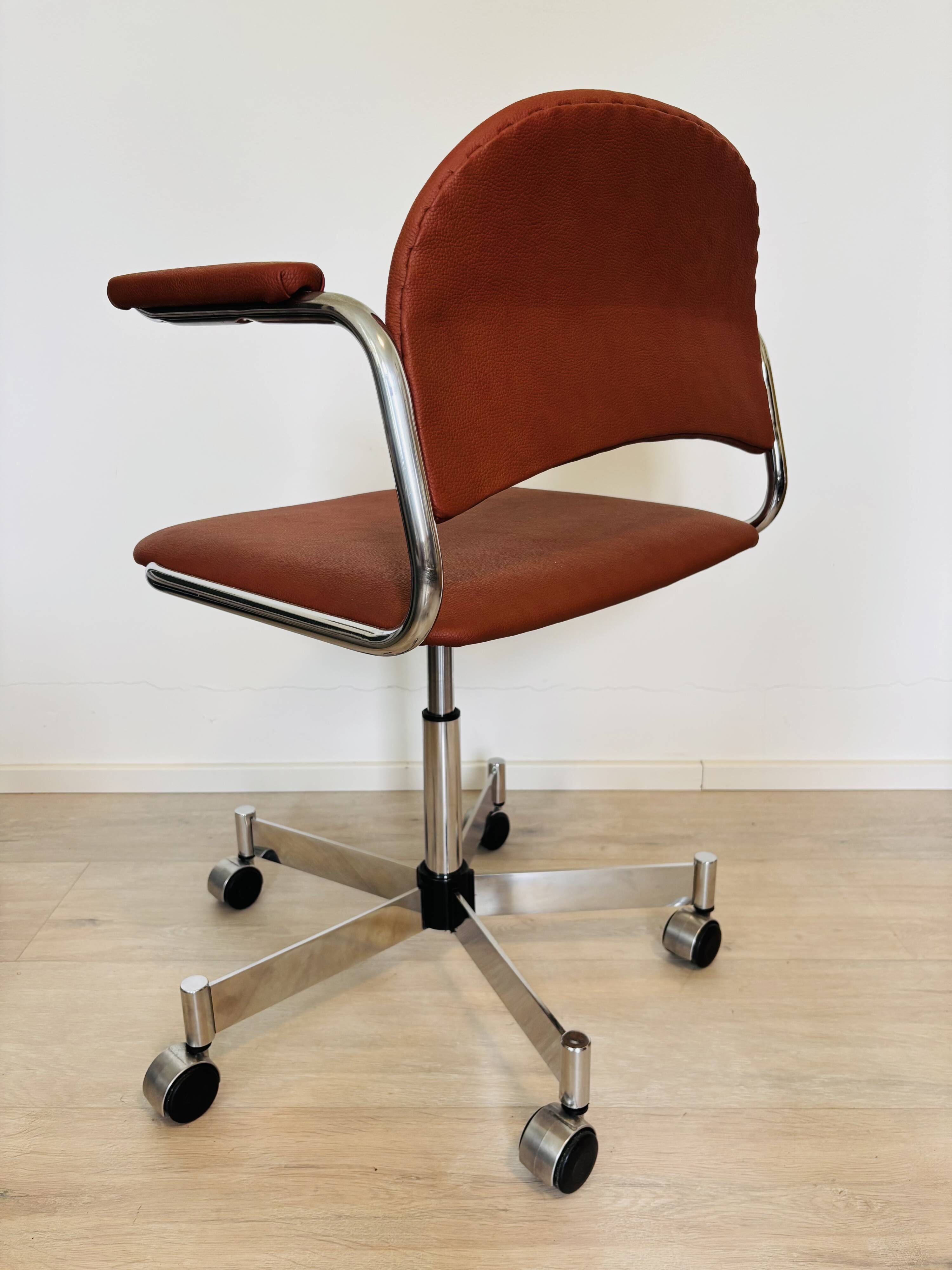 Fully Restored Kovona Office Chair by Kovona from Czechoslovakia 1970's