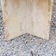 70s travertine and smoked glass designer coffee table