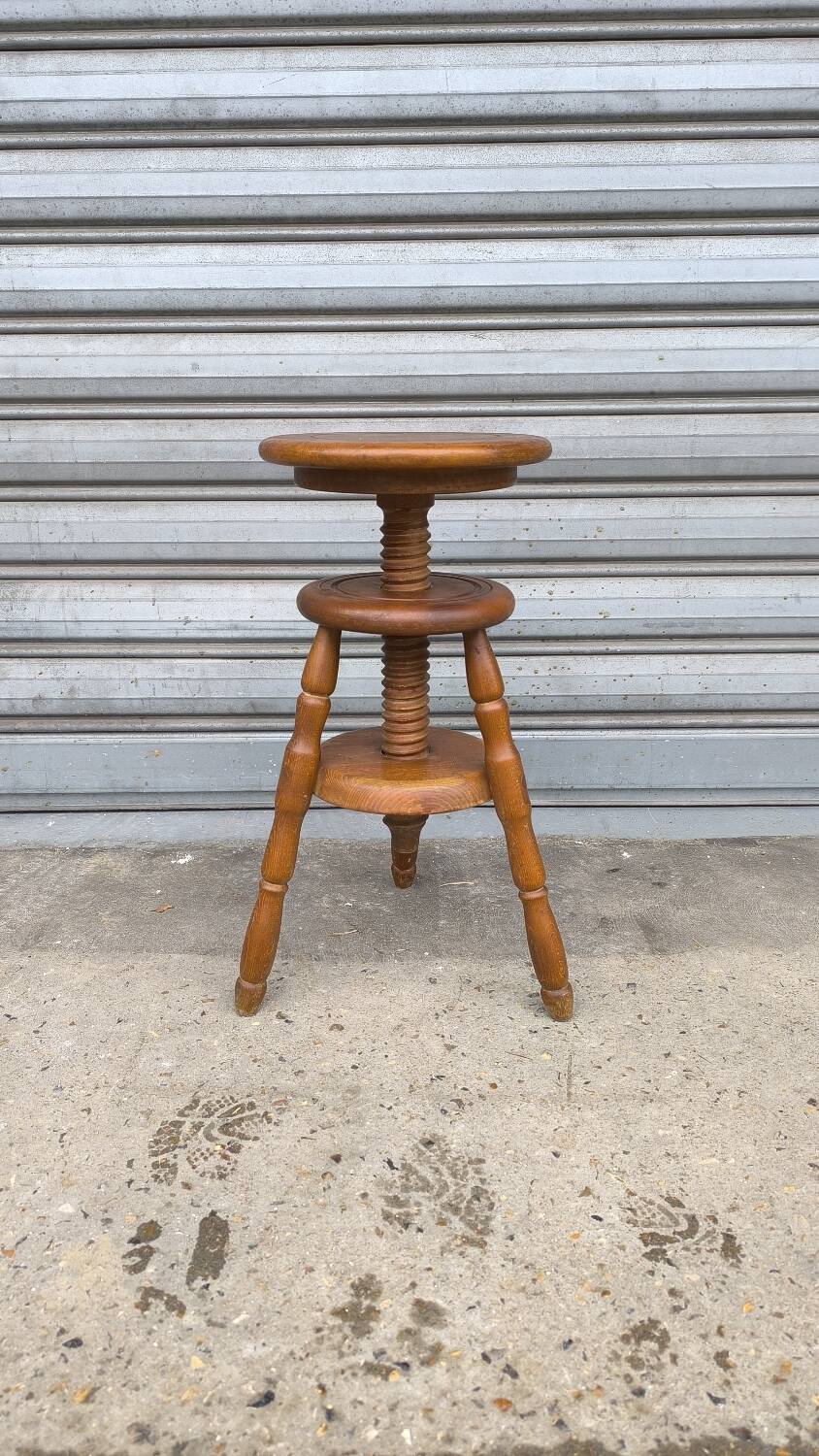 1960s screw watchmaker stool