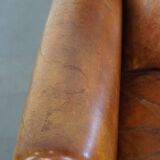 Fauteuil en cuir de mouton