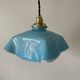 Vintage glass pendant light