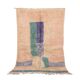 Peach Boujaad Rug 165 x 265 cm - Berber Wool Rug - Moroccan Rug Handmade