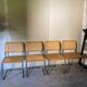 Série de quatre chaises B32 Marcel Breuer