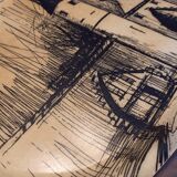 Fiber tray bernard buffet