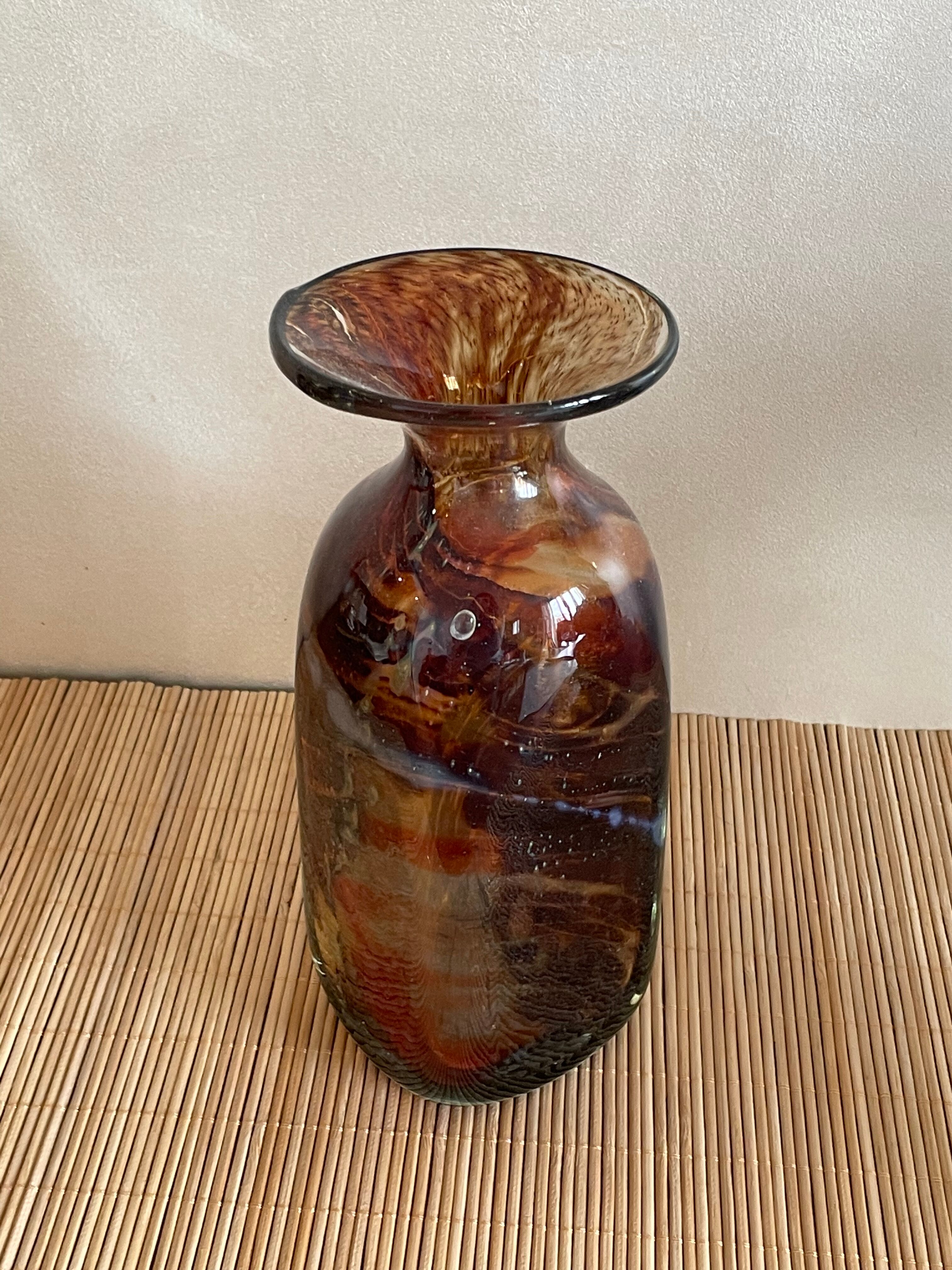 Mdina 1970 vase in blown glass