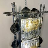 Brutalist Wall Lamp by Tom Ahlström & Hans Ehrlich for A+E Leuchte from 1960'~70'