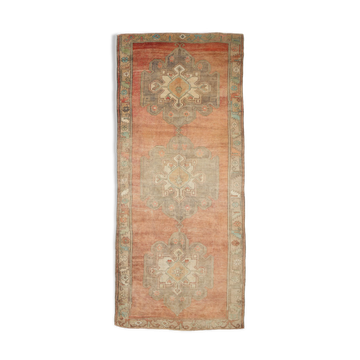 5x11 handmade wool oushak rug 344	x151cm