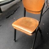Vintage chair wood metal