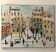 Naive painting signed - Paris Place de Furstenberg