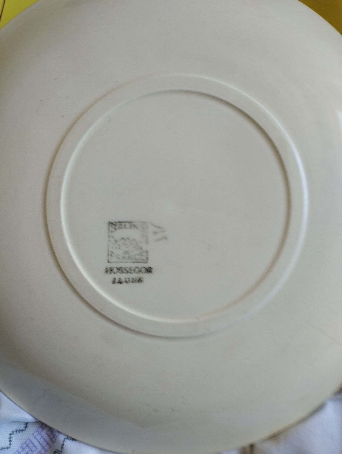 Assiettes Salins hossegor jaue